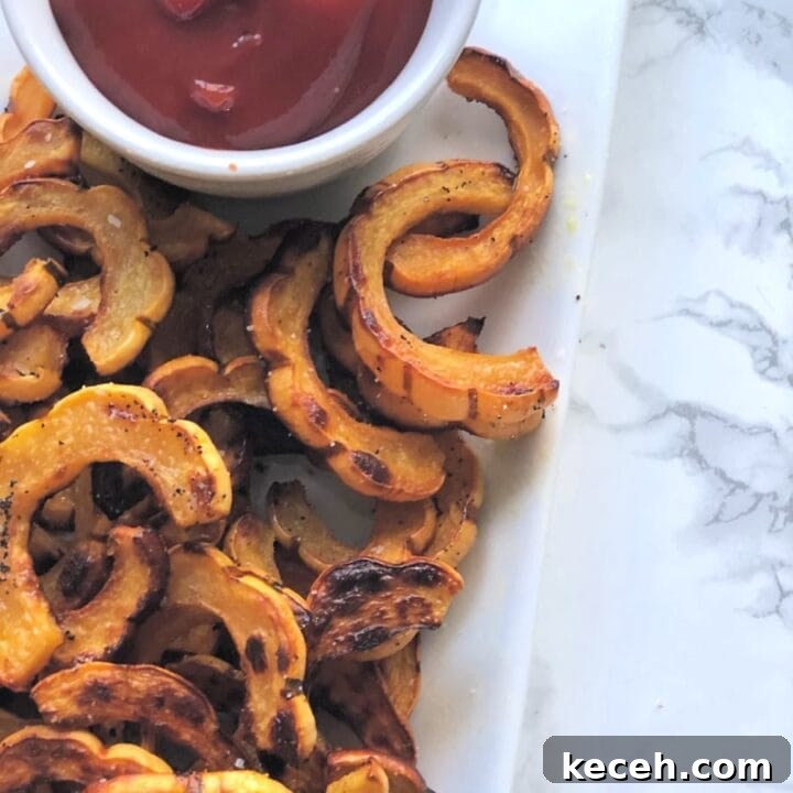 Image for Thursday side: Delicata Squash Fries