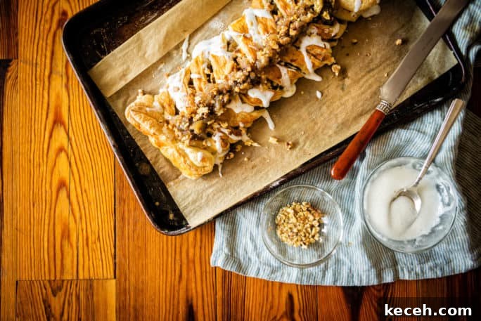 Classic Apple Strudel with Flaky Puff Pastry Recipe 5 Puff Pastry Austrian Apple Strudel | Kita Roberts PassTheSushi.com