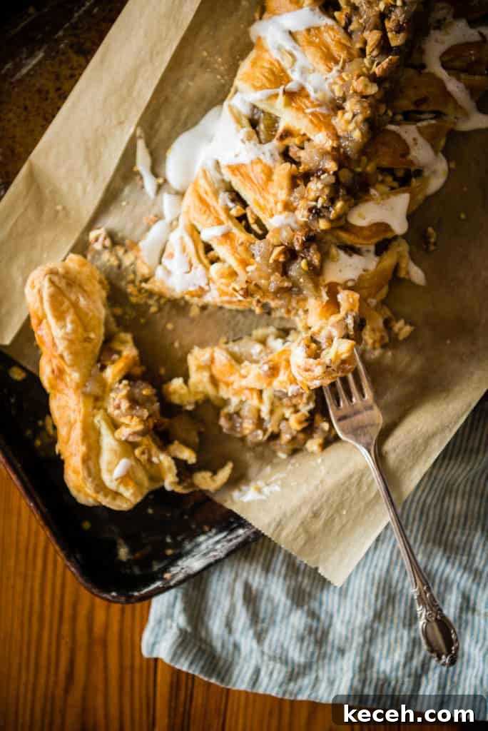 Classic Apple Strudel with Flaky Puff Pastry Recipe 4 Puff Pastry Austrian Apple Strudel | Kita Roberts PassTheSushi.com