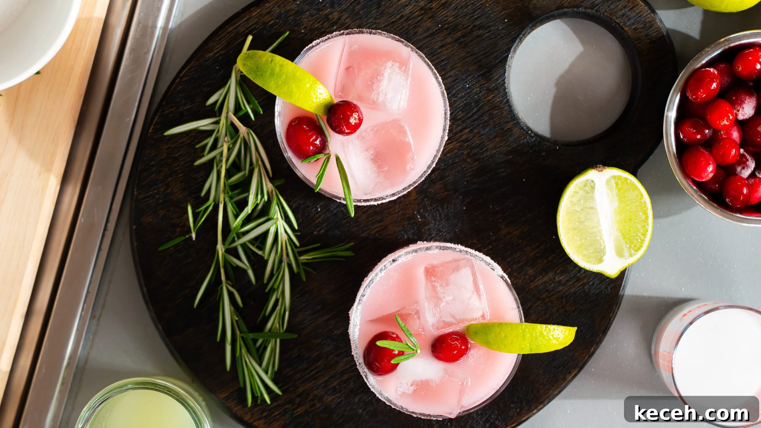 Cranberry Coconut Lime Christmas Margarita Recipe 7 img 20499 14