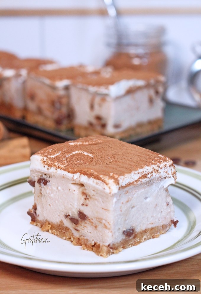 Cannoli Cheesecake Bars — Creamy Ricotta Dessert Squares 2 Cannoli Cheesecake Bars