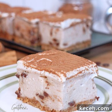 Cannoli Cheesecake Bars — Creamy Ricotta Dessert Squares 4 Cannoli Cheesecake Bars