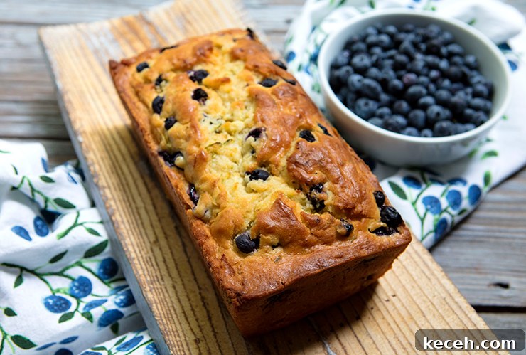 Lemony Zucchini, Blueberry & Buttermilk Bread and Coping with Loss 4 img 26849 3