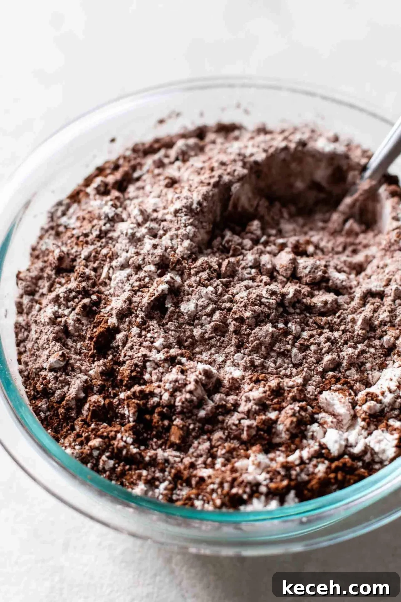 Molten Nutella Chocolate Lava Cookies: Gooey Center Cookie Recipe 6 Nutella chocolate lava cookies dry ingredients whisked together in bowl