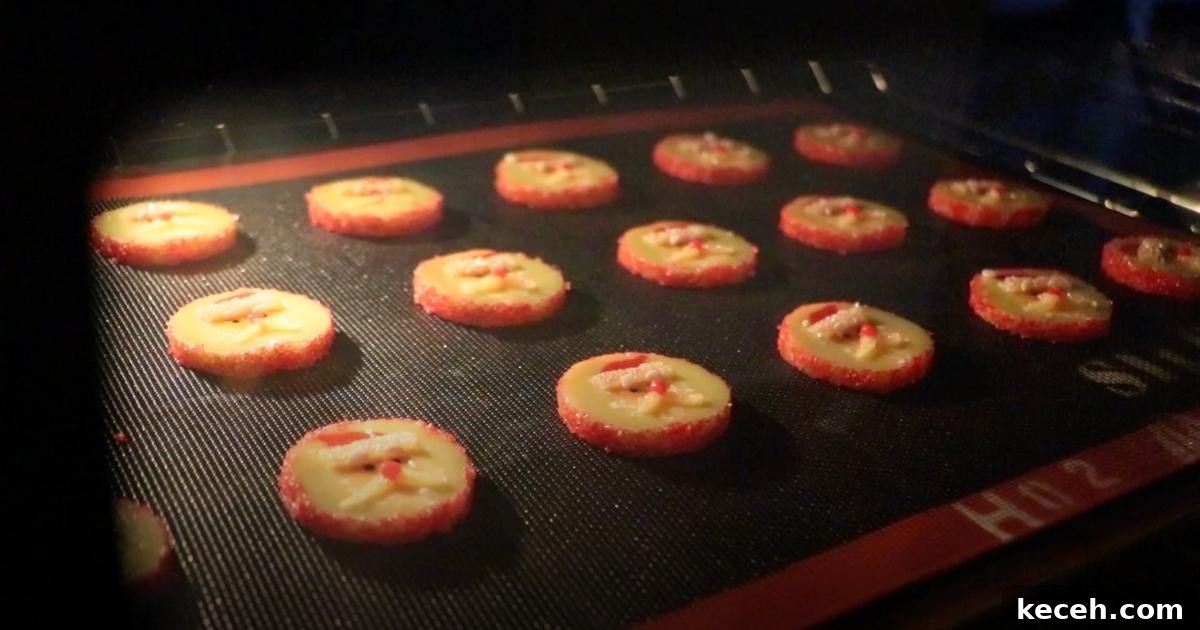 Slice-and-Bake Christmas Cookies: Quick Holiday Cookie Recipes 26 Santa cookies right after they got in the oven