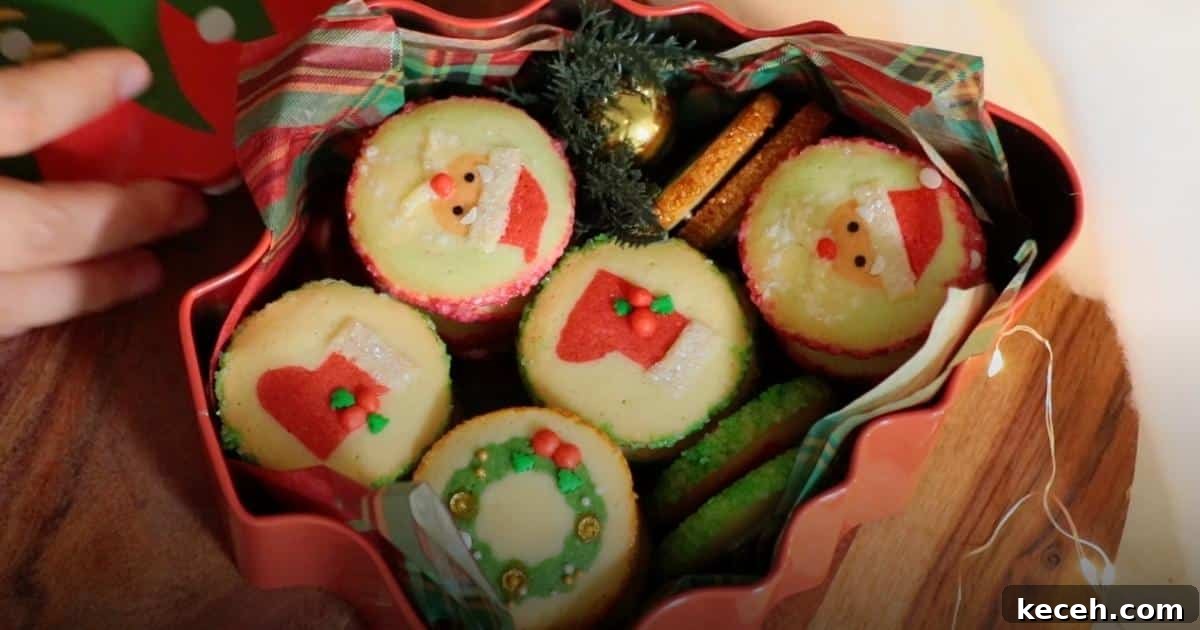 Slice-and-Bake Christmas Cookies: Quick Holiday Cookie Recipes 27 slice-and-bake Christmas cookies in a cookie box