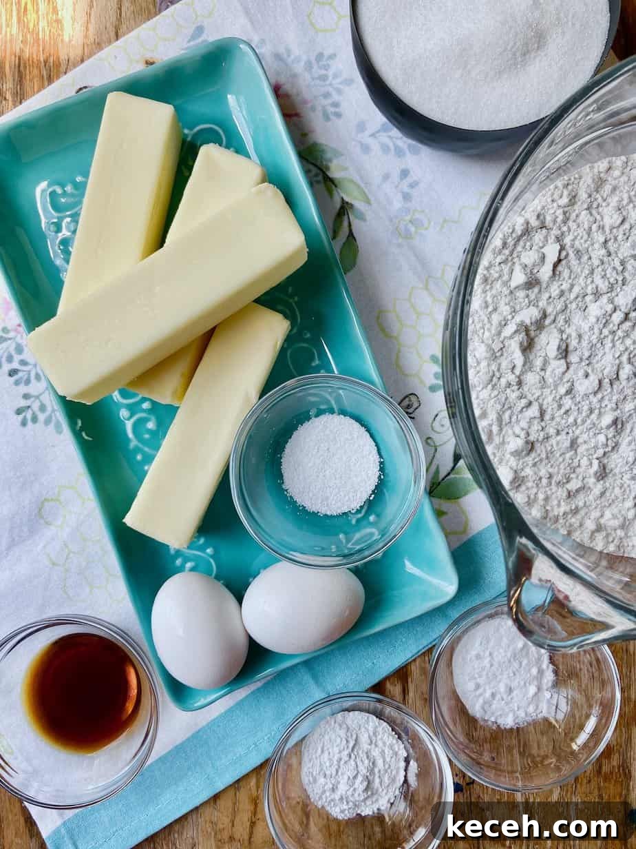 Perfect Cookie Dough Recipe for Baking and Safe Snacking 3 Ingredients on counter.
