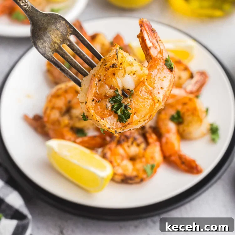Crispy Blackstone Grilled Shrimp with Garlic Butter Sauce 13 Blackstone Shrimp Square Image