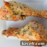 Garlic Parmesan Drumsticks on the Char-Broil Big Easy