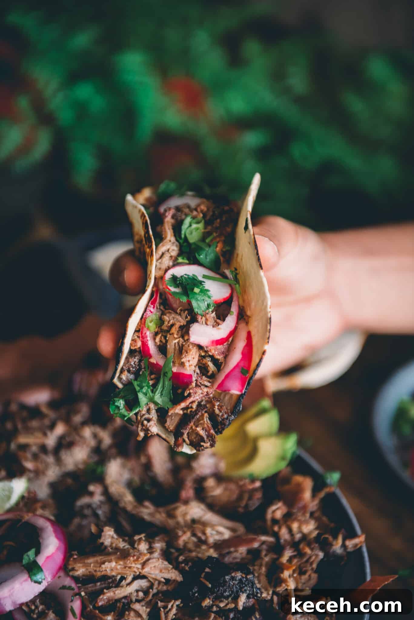 Smoked Lamb Barbacoa Recipe: Tender, Flavorful Slow-Smoked Lamb 7 Shredding smoked leg of lamb
