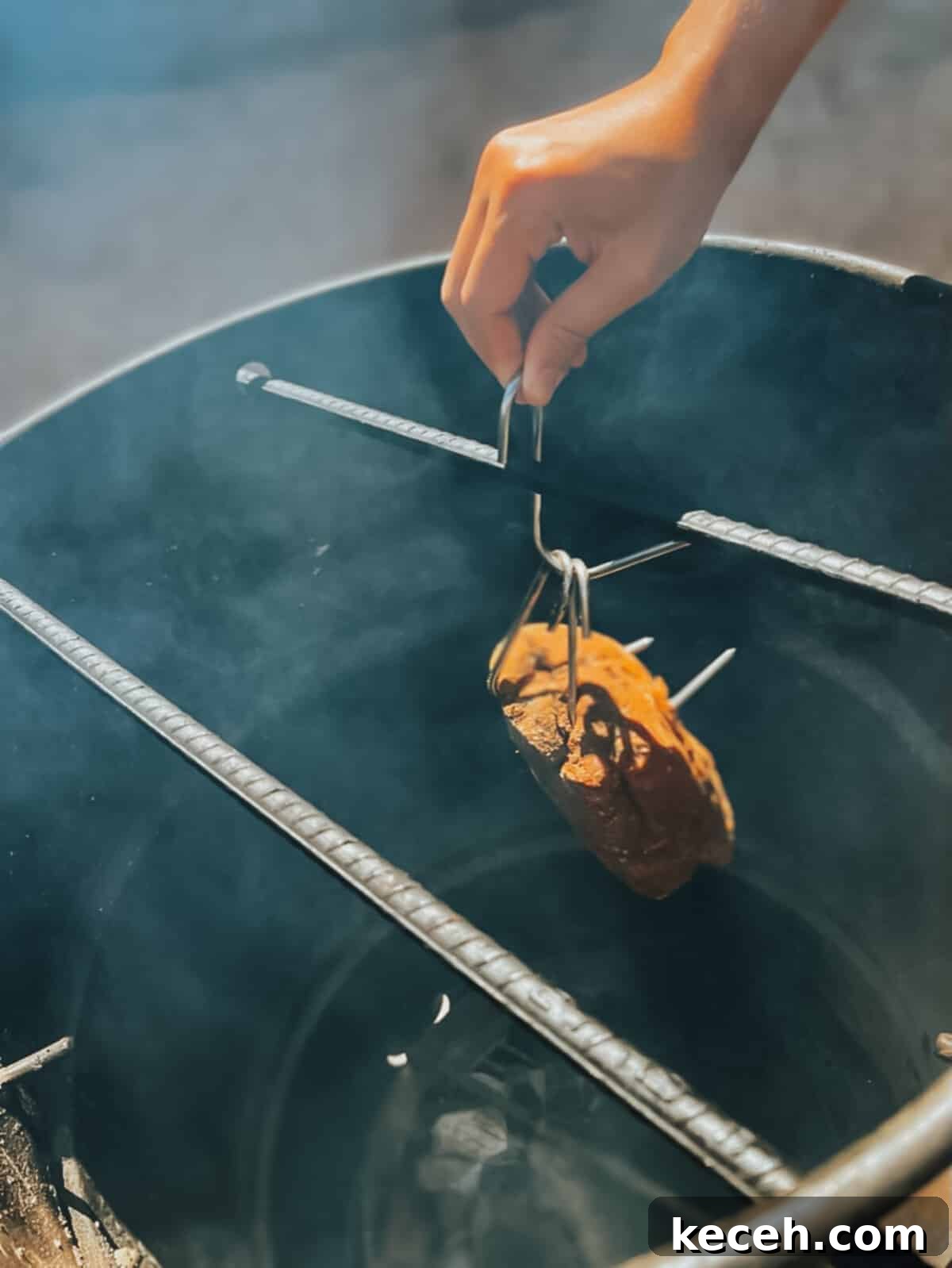 Smoked Lamb Barbacoa Recipe: Tender, Flavorful Slow-Smoked Lamb 5 Seasoned leg of lamb