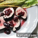 pork tenderloin with cherry bourbon sauce