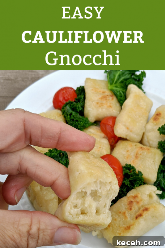 Homemade Cauliflower Gnocchi Recipe for Tender, Crispy Bites 2 Easy cauliflower gnocchi