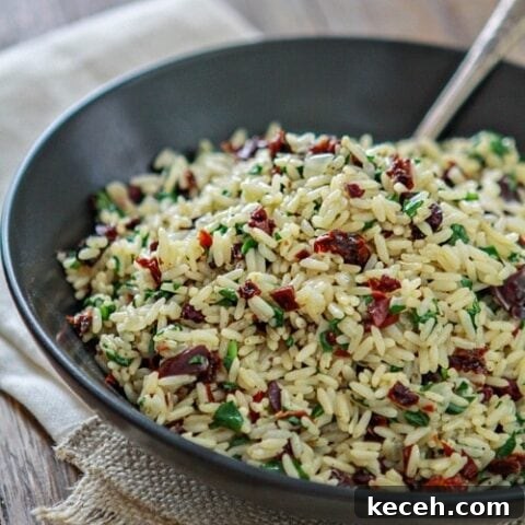 Image for Sun-Dried Tomato Spinach Rice Pilaf