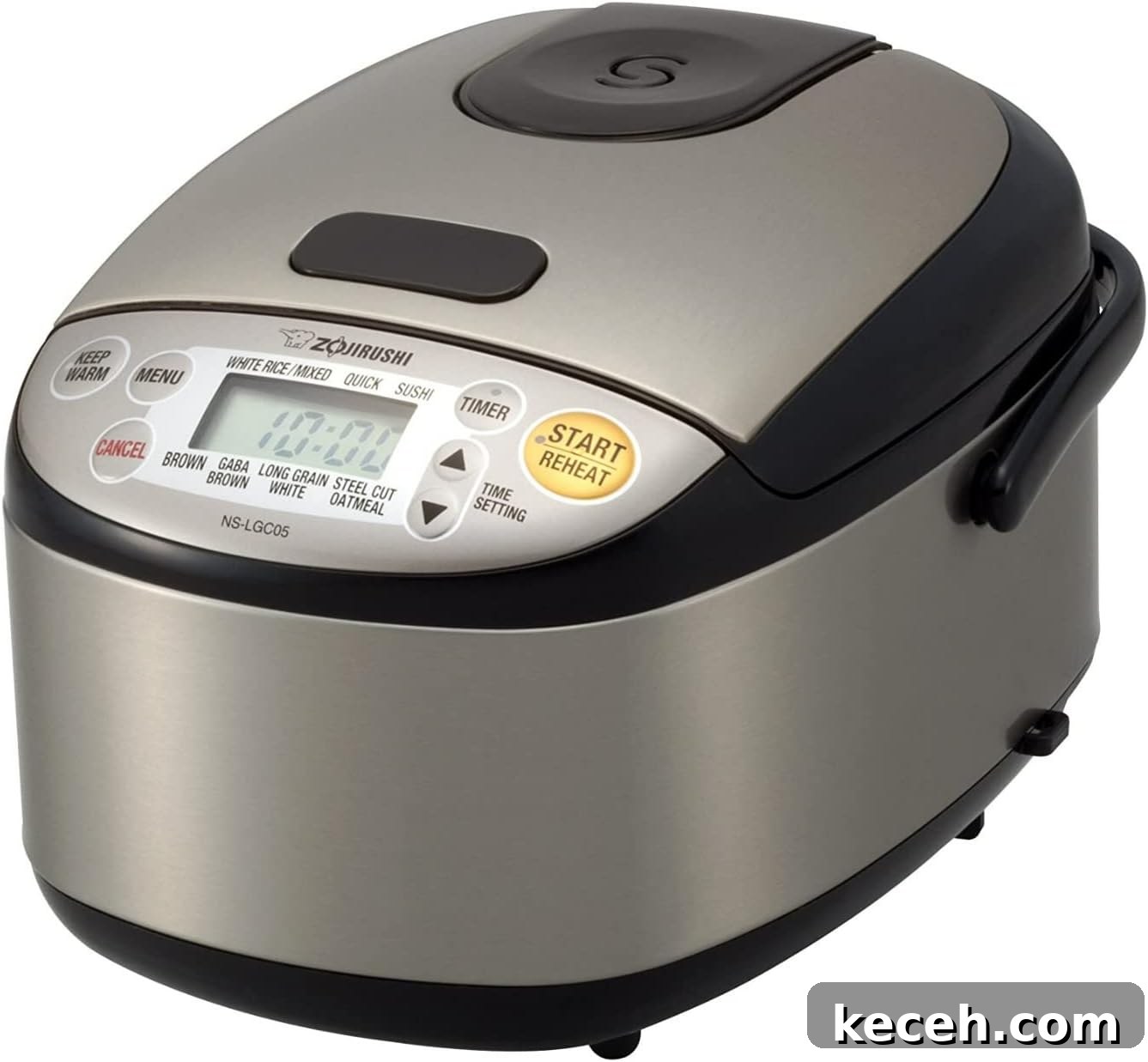 Black Konjac Rice with Low-Carb Shirataki (흑미곤약밥) 8 rice cooker