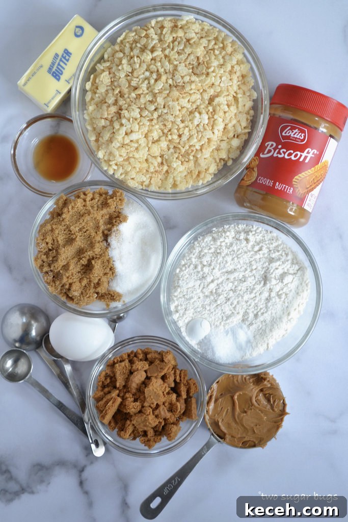 Crunchy Cookie Butter Cookies: Crispy, Spread-Infused Treats 5 ingredients for biscoff crispy cookies