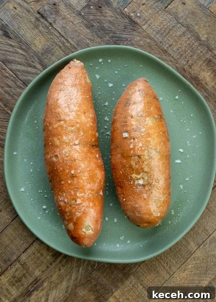 Crispy Air Fryer Sweet Potatoes with Honey Glaze 4 Air Fryer Sweet Potatoes
