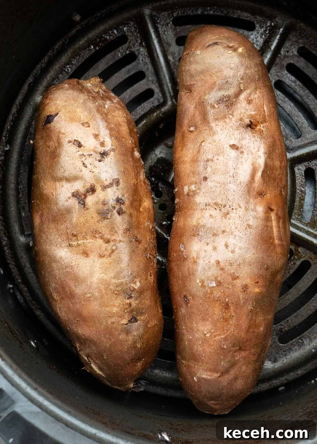 Crispy Air Fryer Sweet Potatoes with Honey Glaze 6 Air Fryer Sweet Potatoes