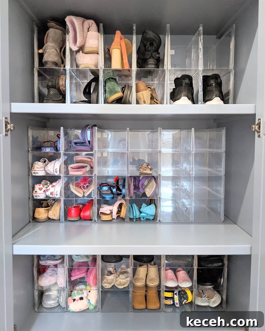 21 Clever Shoe Storage Ideas for Overcrowded Closets 8 6. Clear Shoe Storage Containers