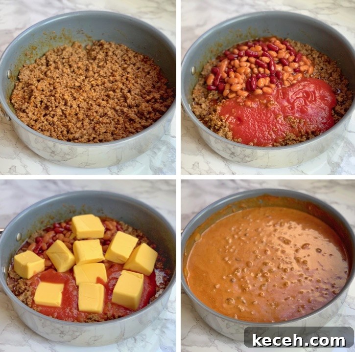 Easy Dinner Idea: Cheesy Taco Spaghetti Bake Recipe