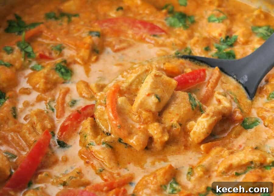 30-Minute One-Pot Thai Red Curry Chicken Recipe 11 img 3840 10