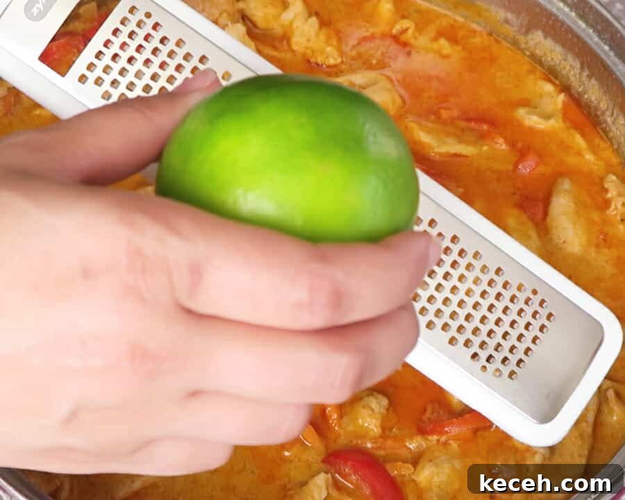 30-Minute One-Pot Thai Red Curry Chicken Recipe 9 img 3840 8