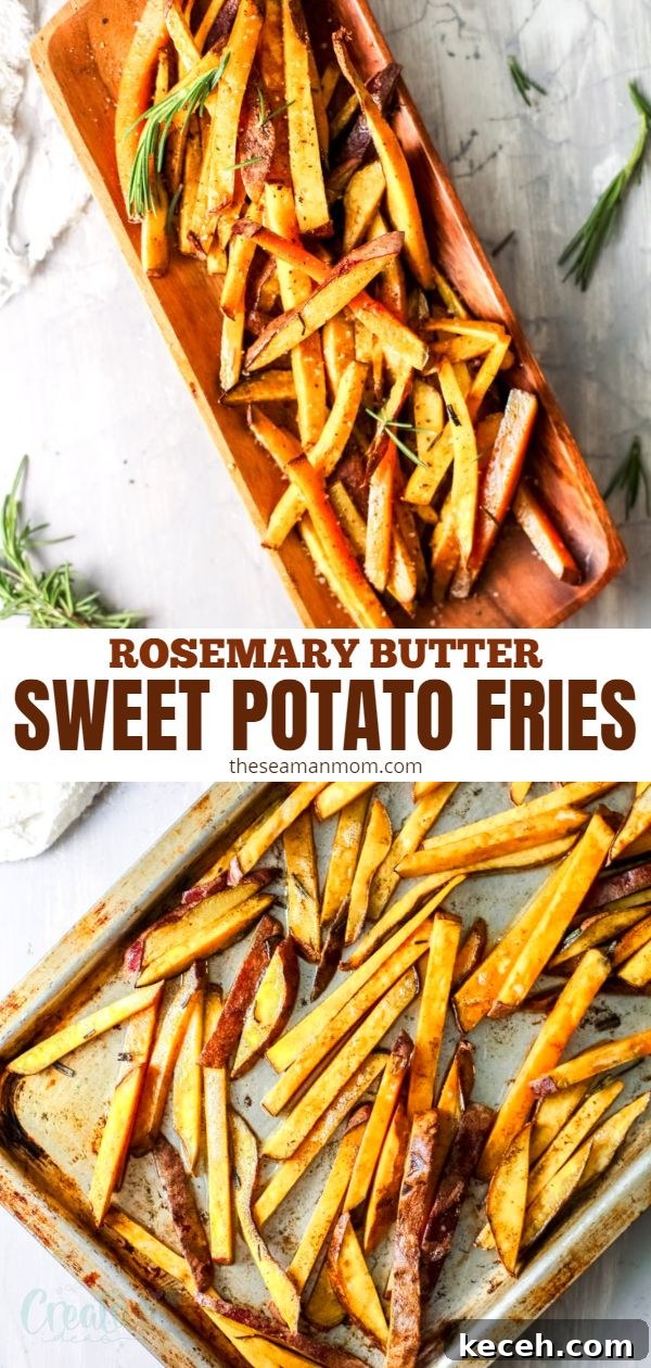 Rosemary sweet potato fries