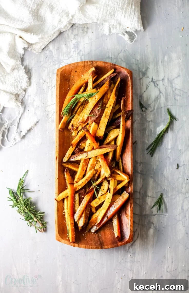 Healthy sweet potato fries