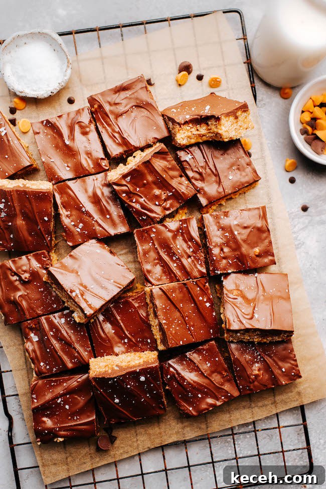 Chewy Scotcharoos Recipe: Sweet Peanut Butter & Butterscotch Bars 3 img 4030 2