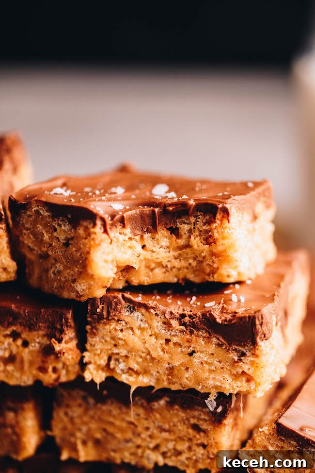 Chewy Scotcharoos Recipe: Sweet Peanut Butter & Butterscotch Bars 6 img 4030 5