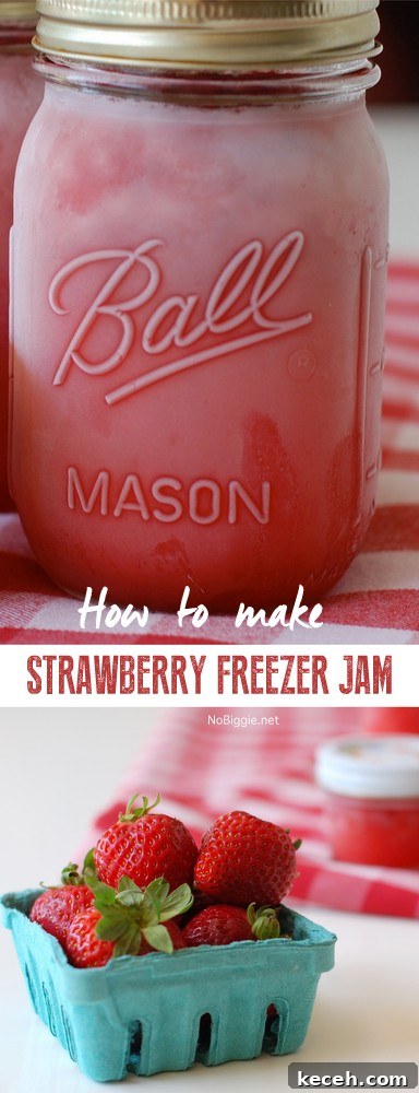 Strawberry Freezer Jam Recipe: Quick, Fresh Jam Without Canning 8 How to make strawberry freezer jam