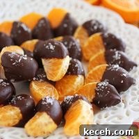 Sea Salt Chocolate-Dipped Clementines: Irresistible Snack 6 img 4489 5