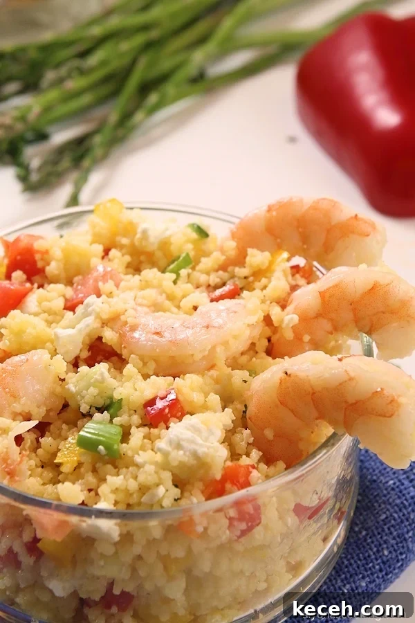 Shrimp and Feta Couscous Salad with Lemon Herb Dressing 2 shrimp-couscous-salad
