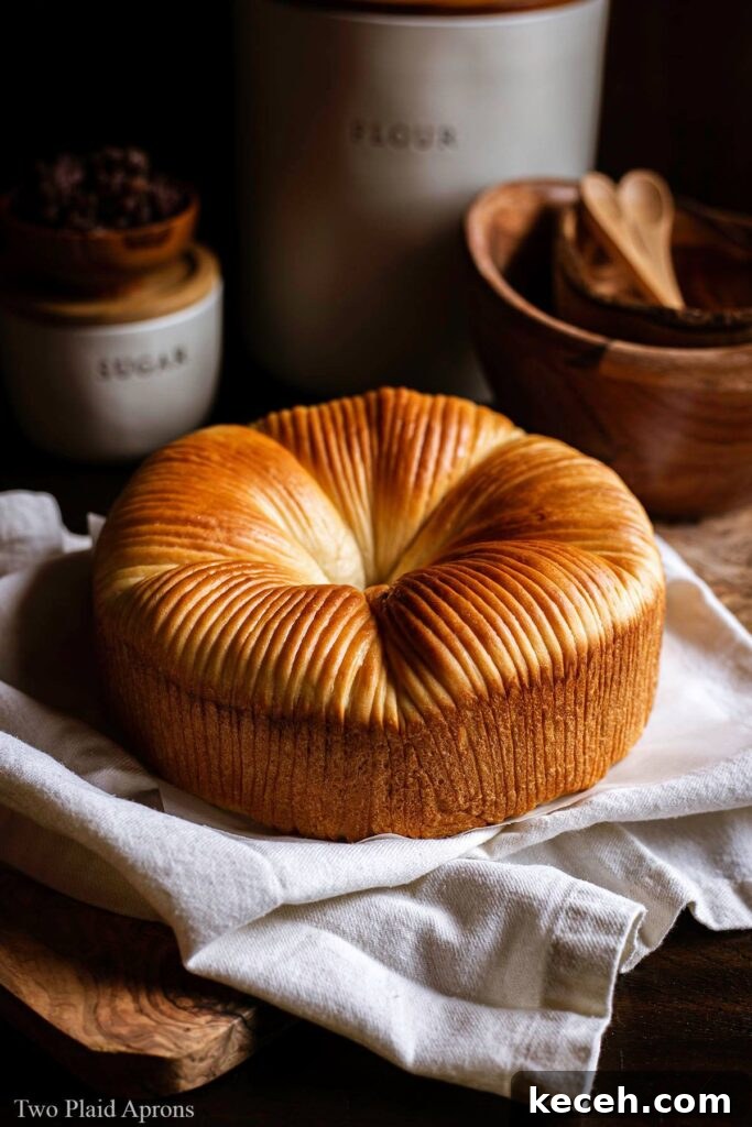 Wool bread sitting on a towel.