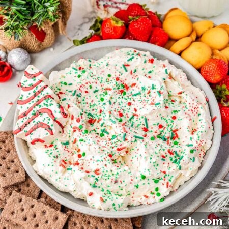 Christmas Tree Cake Dip Recipe: Festive Dessert for Holiday Parties 9 img 47449 8