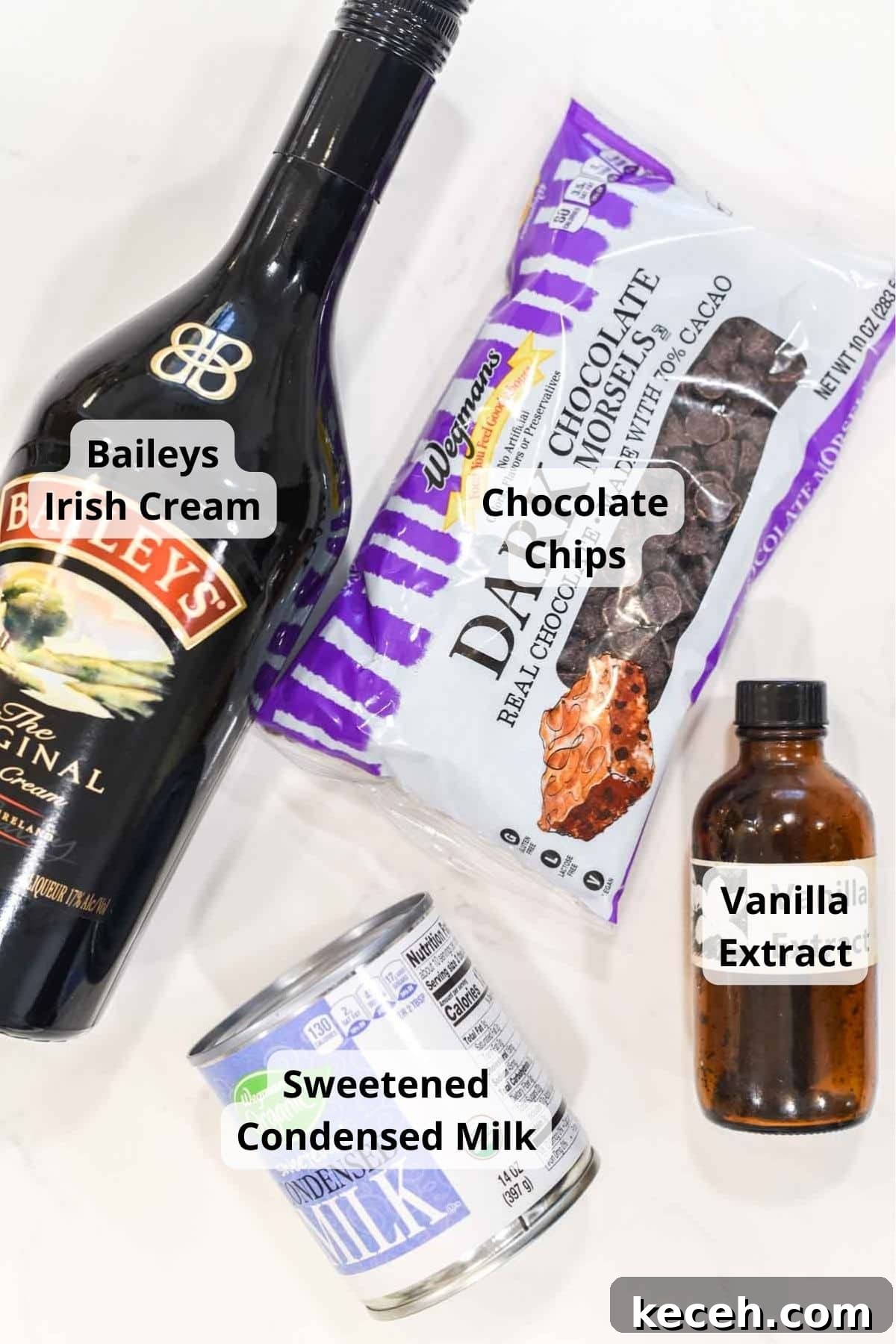 Decadent Baileys Chocolate Fudge Recipe 3 Ingredients for Baileys fudge.