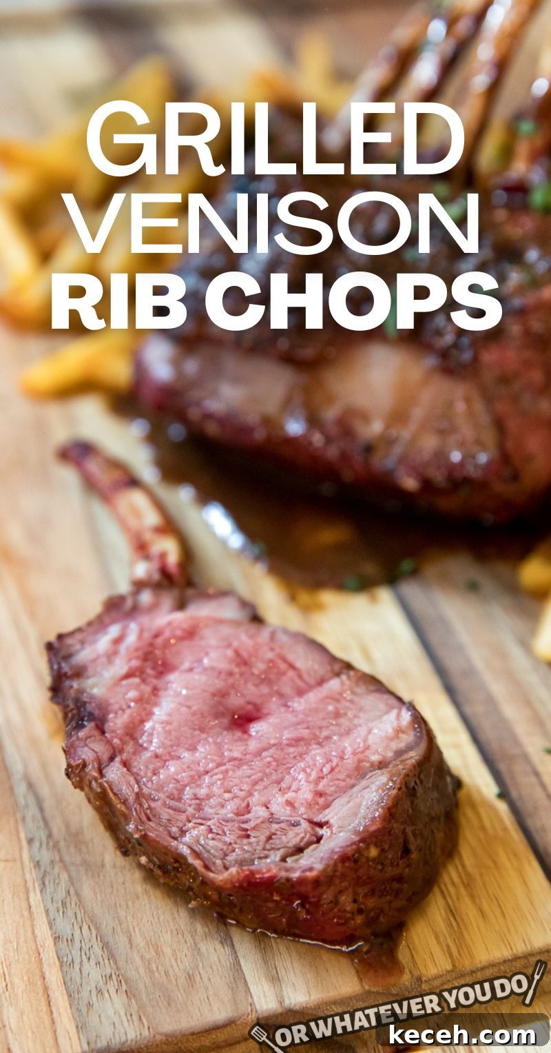 Smoked Venison Rib Chops on a Traeger Grill: Flavorful Recipe 2 Grilled Venison Rib Chops