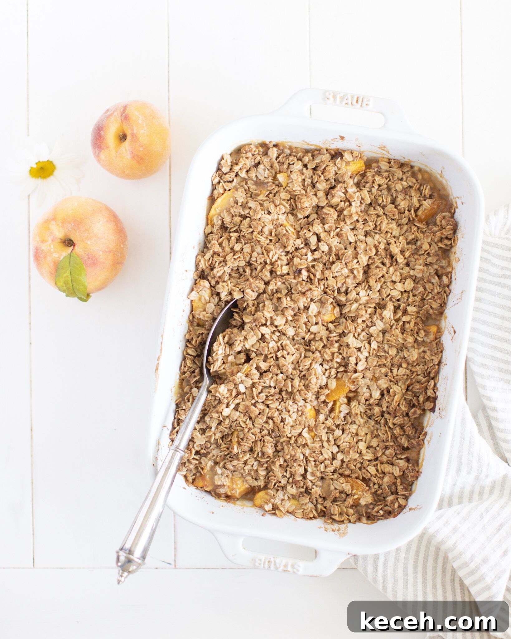 Gluten-Free Peach Crisp Recipe: Juicy Summer Dessert for All 2 img 50140 1