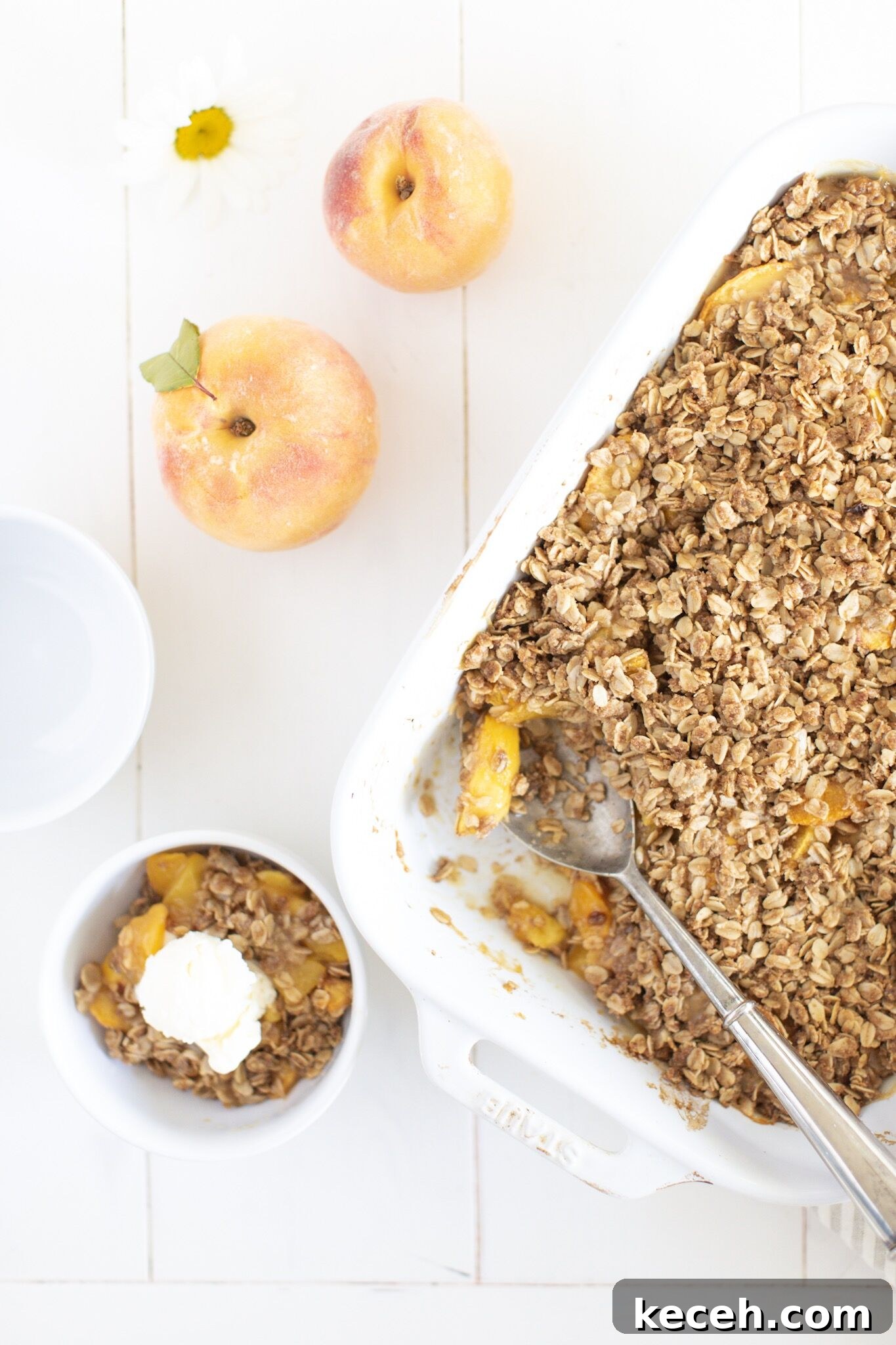 Gluten-Free Peach Crisp Recipe: Juicy Summer Dessert for All 3 img 50140 2