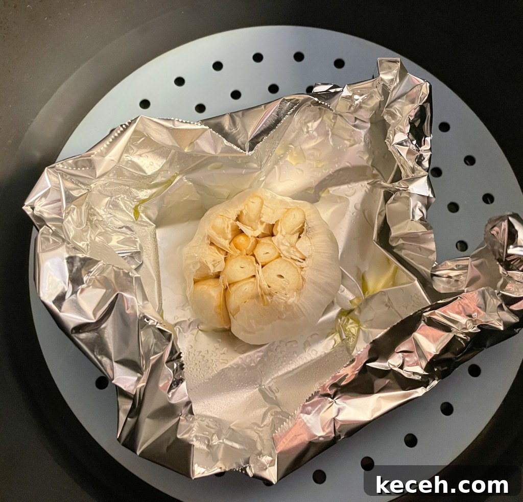 Crispy Air Fryer Roasted Garlic: Quick Recipe for Flavorful Cloves 3 air fryer roasted garlic