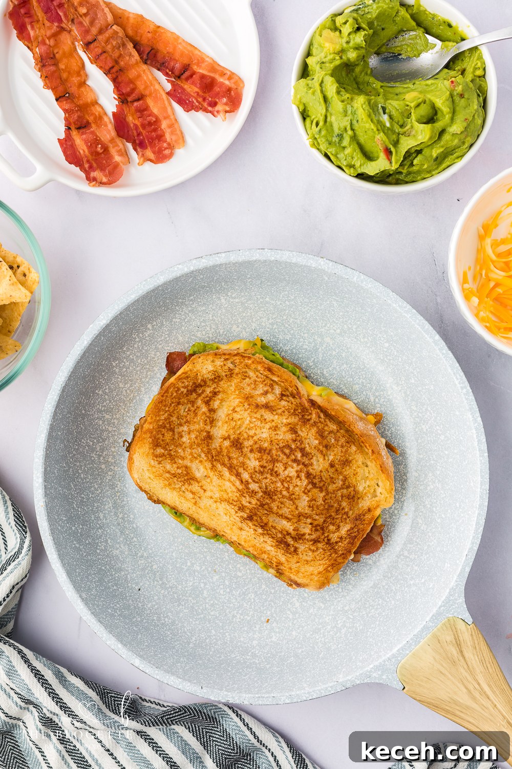 Grill, flip, and serve