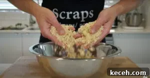 Apple and Rhubarb Crumble Recipe – Rustic Tart with Crunchy Streusel 5 Apple & Rhubarb Crumble Mix