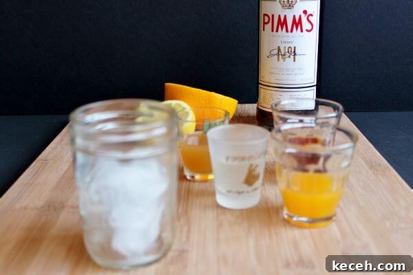Pimm’s Sundowner Cocktail Recipe: Refreshing Evening Drink 3 Ingredients for Pimm's Sundowner recipe.