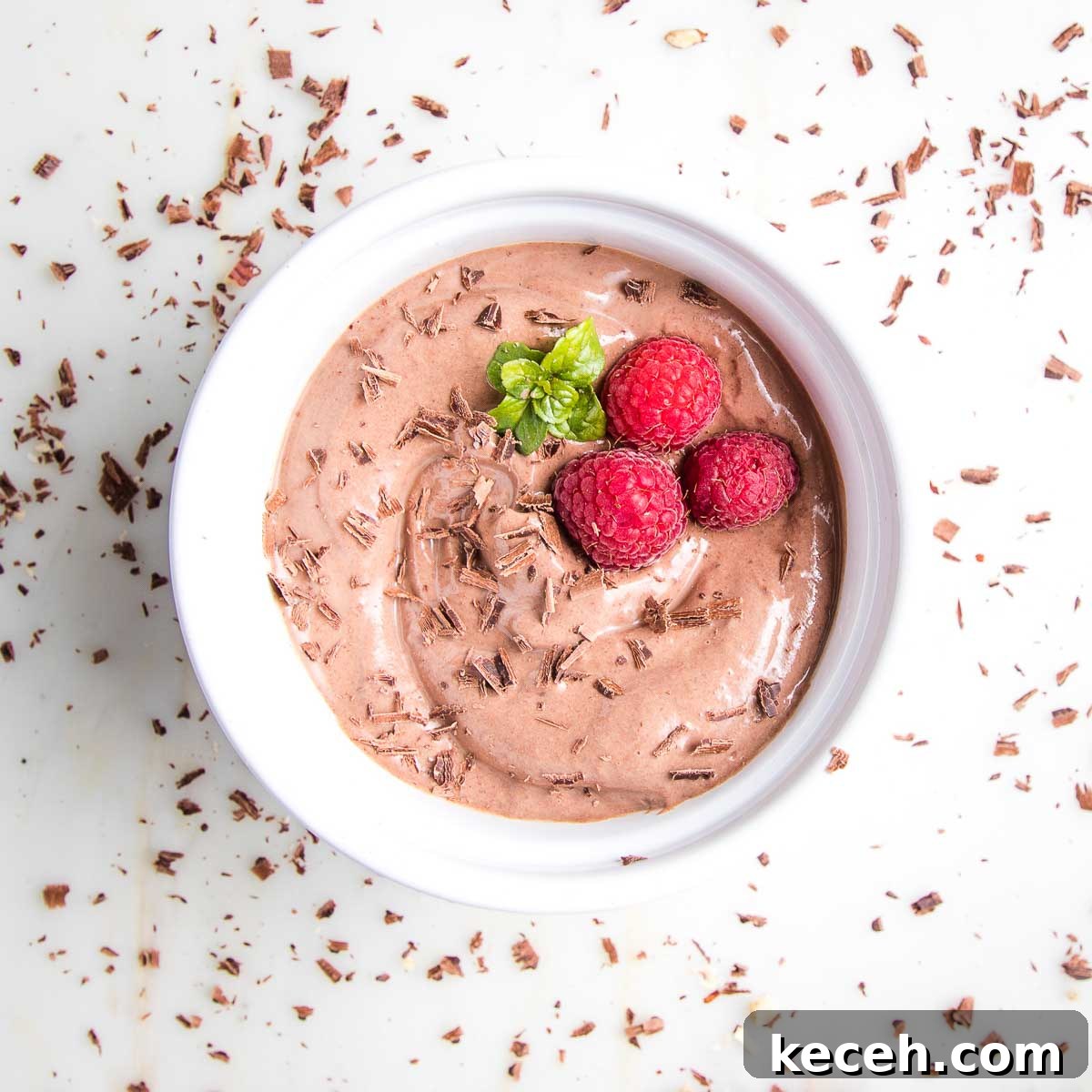Rosh Hashanah 2026: Festive Recipes and Complete Menu Planner 46 Chocolate pudding with raspberries and mint.