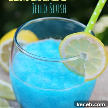 Blue Raspberry Lemonade Frozen Jello Slush Recipe 2 img 7466 10
