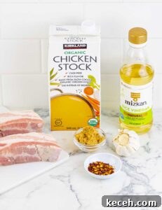 Sticky Chinese Pork Belly Recipe: Caramelized Soy-Glazed Pork Belly 13 braising ingredients for Sticky Chinese Pork Belly