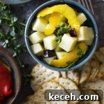 Marinated manchego tapas.