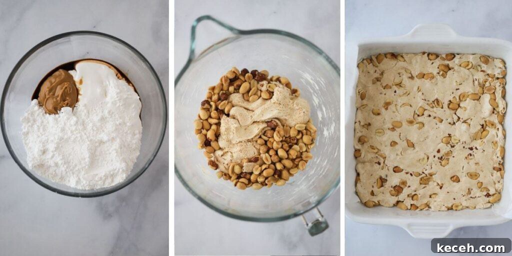 Snickers Candy: Flavor, Nutrition, and Serving Ideas 3 How to make nougat using marshmallow fluff, peanut butter, and powdered sugar.