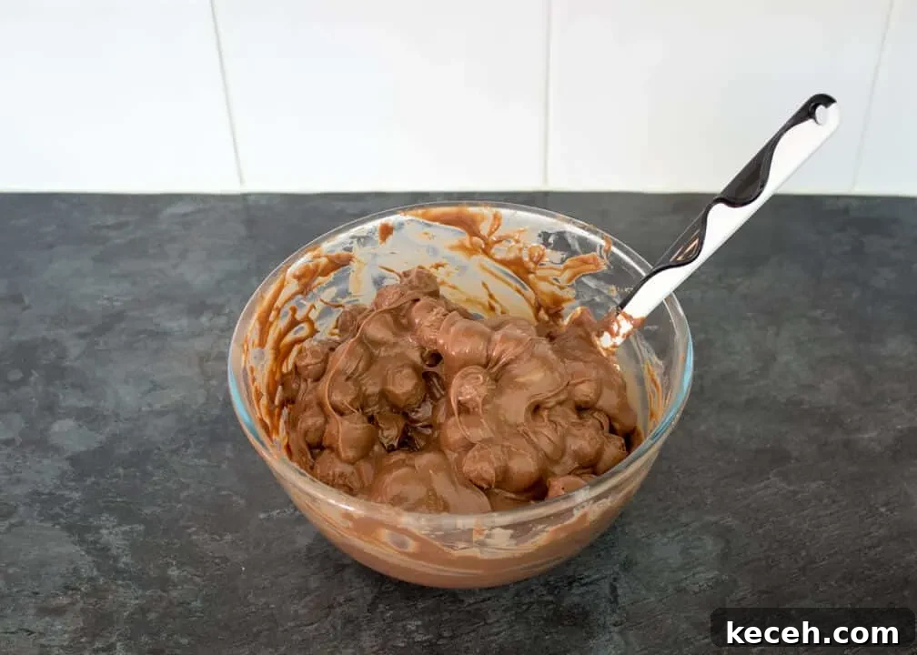 Microwave Maltesers Fudge Recipe — Quick No-Bake Treat 6 Maltesers Microwave Fudge mixture in a bowl with Maltesers mixed in