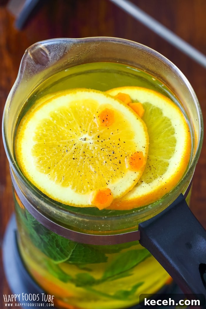 Immune Boosting Turmeric Tea in Glass Tea Maker Picture Immune Boosting Turmeric Tea in Glass Tea Maker Picture